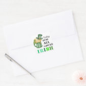 Fun Wee Bit Irish Square Stickers (Umschlag)