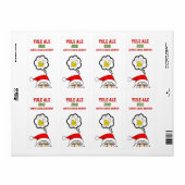 Fun Weihnachten Custom Beer Labels (Vorne)