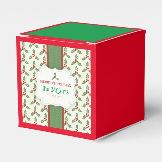 FUN! Weihnachts-Geschenkboxen - Personalisiert - N Geschenkschachtel (Vorderseite)