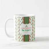 FUN! Weihnachts-Tasse - Personalisiert - Name hinz Kaffeetasse (Links)