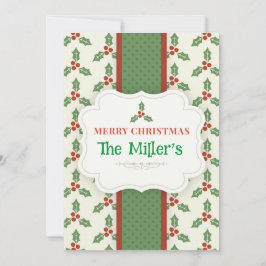 FUN! Weihnachtseinladung - Personalisiert - Name h Einladung