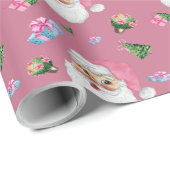 Fun Weihnachtsverpackungspapiere entwerfen Geschenkpapier (Rolleneckpunkt)