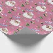 Fun Weihnachtsverpackungspapiere entwerfen Geschenkpapier (Ecke)