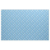 Fun Welsh Sheep auf Blue Pattern Fabric Stoff (Yard (91,4 cm))