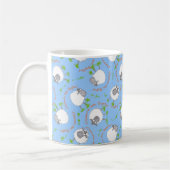 Fun Welsh Sheep Custom Coffee Tasse (Links)