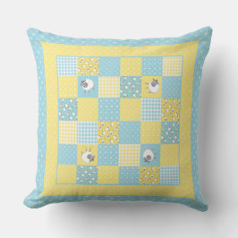 Fun Welsh Sheep, Imitate Patchwork, Kissen oder Ki