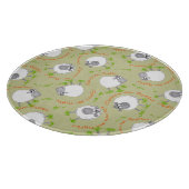 Fun Welsh Sheep, Wales Forever Cutting Board Schneidebrett (Ecke)