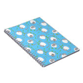 Fun Welsh Sheep, Wales Forever, Spiral Notebook Notizblock (Rechte Seite)