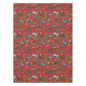 Fun Western Pattern Weihnachten Rot Tischdecke (Vorderseite)