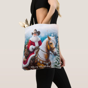 Fun Western Weihnachten Tasche