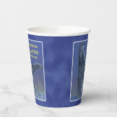 Fun Whale Graduation Party Cup Pappbecher (Links)