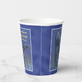 Fun Whale Graduation Party Cup Pappbecher (Rechts)