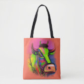 Fun Whimsical Colorful Art Tasche (Vorderseite)