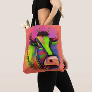 Fun Whimsical Colorful Art Tasche