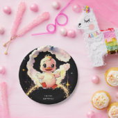 Fun Whimsical Duck Birthday Pappteller (Party)