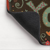 Fun Whimsical Sei du Inspirivity Mouse Pad Mousepad (Ecke)