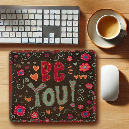 Fun Whimsical Sei du Inspirivity Mouse Pad Mousepad
