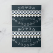 Fun Whimsy Künstlerisch Paper Karte (Innenseite)