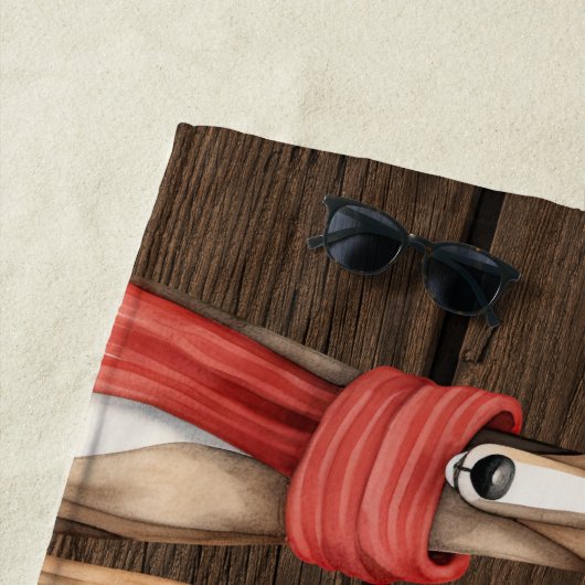 Fun Whippets and Grehyounds Hunde in Scarves Strandtuch (Beispiel)