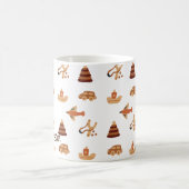 Fun White Brown Kids Toy Flugzeug Boat Geschenk Kaffeetasse (Mittel)
