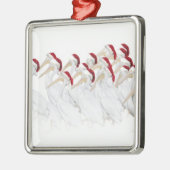 Fun White Pelican Xmas Ornament (Links)