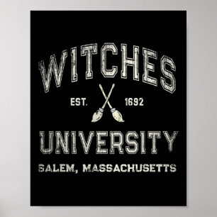 Fun Wiccan Hexes Universität Salem Machusetts mit Poster