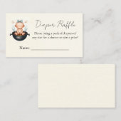 Fun Wild Mutter zu Wood Woodland Kinderdusche Begleitkarte (Vorne/Hinten)