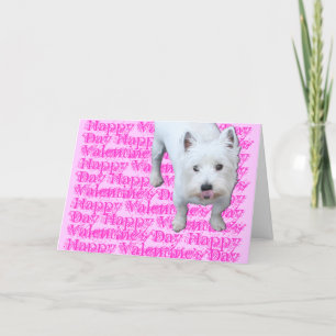 Fun "Will You Be My Valentine?" Card Feiertagskarte