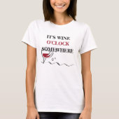 Fun Wine T - Shirt (Vorderseite)