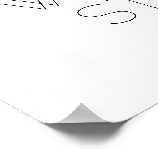 Fun Winery Poster! Poster (Ecke)