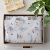 Fun Winter Snowman Kids Cartoon Pattern Seidenpapier (Geschenk)