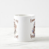 Fun Wise Owl Mach dir keine Sorgen, bete Zitat Kaffeetasse (Mittel)