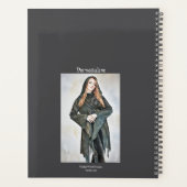 Fun Witchy Zitat Hübsch Gray Journal Planer (Rückseite)