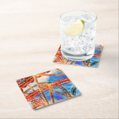 fun with roller coaster tote bag rechteckiger pappuntersetzer (Vor Ort)