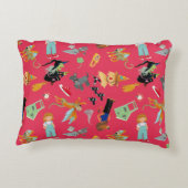 Fun Wizard of Oz on red children's design Dekokissen (Rückseite)