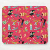Fun Wizard of Oz on red children's design Mousepad (Vorne)