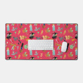 Fun Wizard of Oz on red children's design Schreibtischunterlage (Tastatur & Maus)