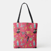 Fun Wizard of Oz on red children's design Tasche (Rückseite)