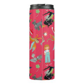 Fun Wizard of Oz on red children's design Thermosbecher (Rückseite)