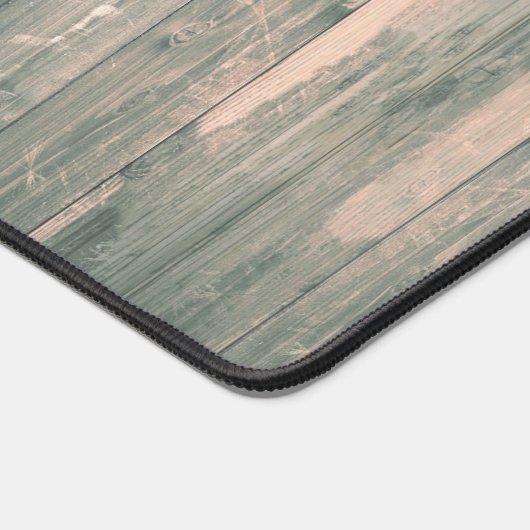 Fun Wood & Stars Western Aussehen Name & Titel Schreibtischunterlage (Ecke)