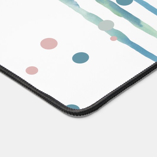 Fun "Working for the Beach House", Wasserfarbkrebs Schreibtischunterlage (Ecke)