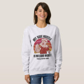 Fun Workout Body Gebäude Fitness POPEYE Sweatshirt (Vorne ganz)