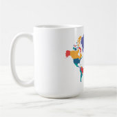 Fun World Map Tasse (Links)