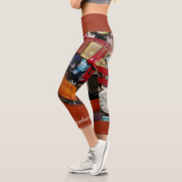 Fun Wrist Uhren Personalisiert Name Capri Leggings