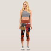 Fun Wrist Uhren Personalisiert Name Capri Leggings (Vorderseite)