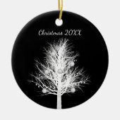 Fun Xray Weihnachtsbaum "Christmas 20xx" Keramik Ornament (Vorne)