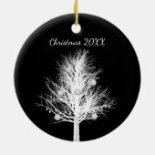 Fun Xray Weihnachtsbaum "Christmas 20xx" Keramik Ornament (Hinten)