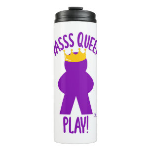 Fun Yas Queen Play Board Motto Thermosbecher