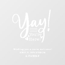 Fun Yay Sie sind hier Willkommen Besucher Name