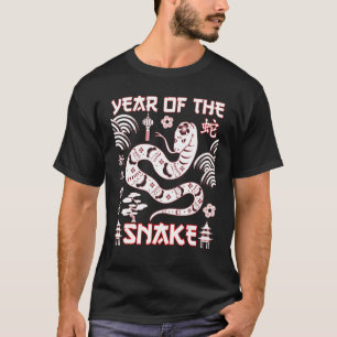 Fun Year of Snake Chinesisch Neujahr zodiacs Zeich T-Shirt